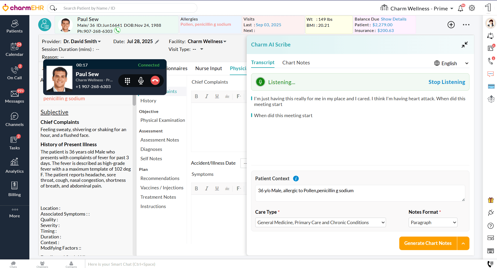 Transcribing Phone Call Audio