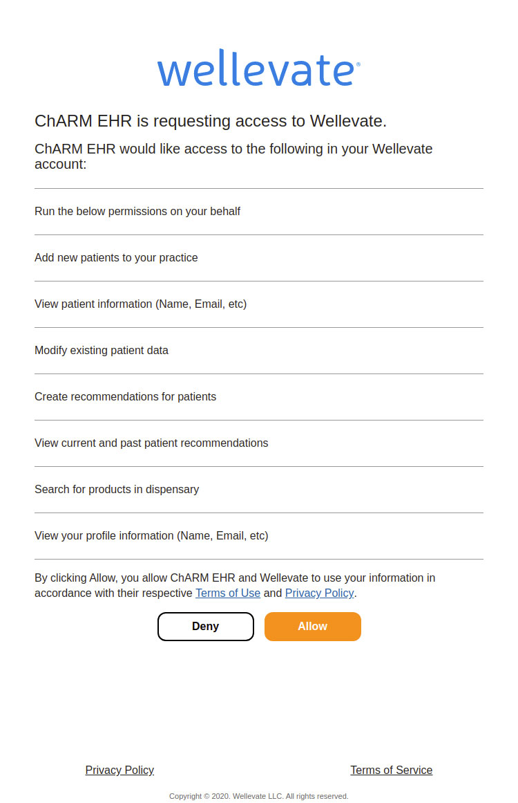 Wellevate Access Permission Wellevate Access Permission