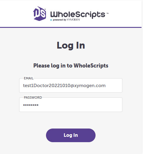 WholeScripts Log In WholeScripts Log In