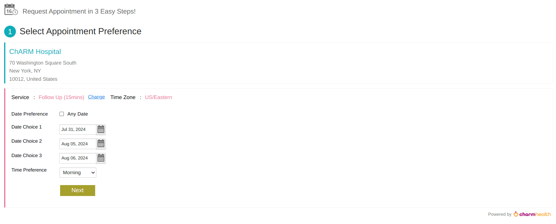 Without Provider Preference Without Provider Preference