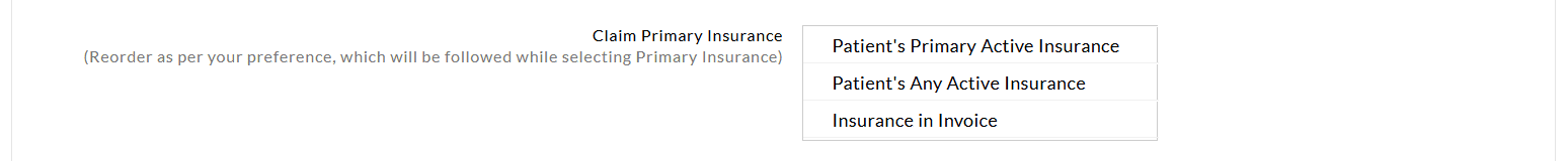 BillerPro Claim Generation Settings