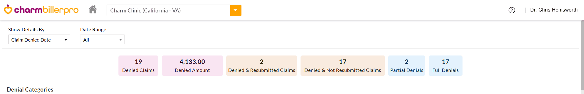 Denial Watchlist BillerPro