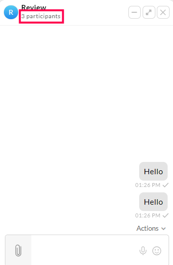 Group Chat Participants Group Chat Participants