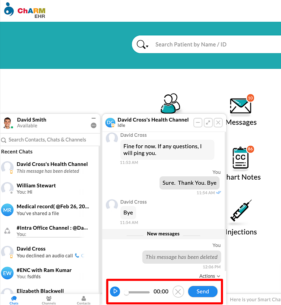 Send Voice Messages Send Voice Messages
