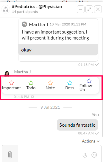 Starred Messages XXXStarred MessagesXX