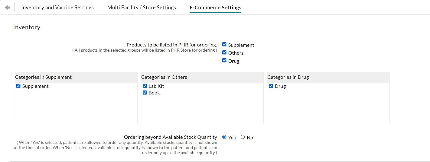 Choose Product Listing