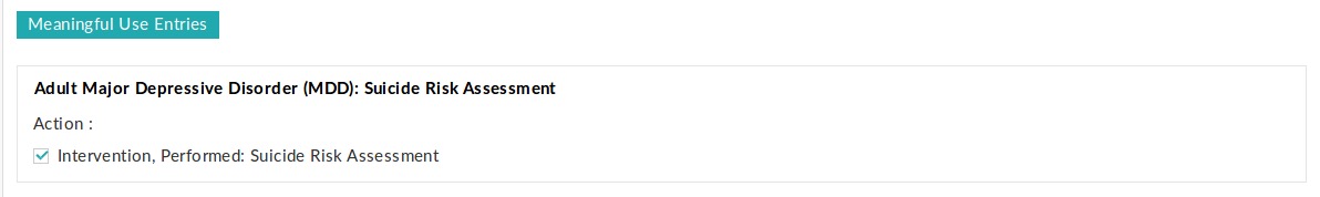 Major Depressive Disorder