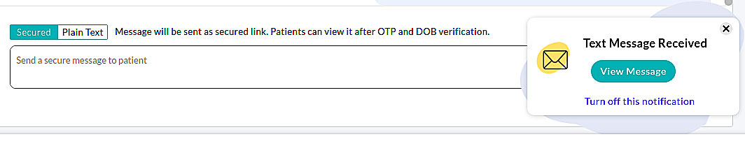 Pop-up Notification Pop-up Notification