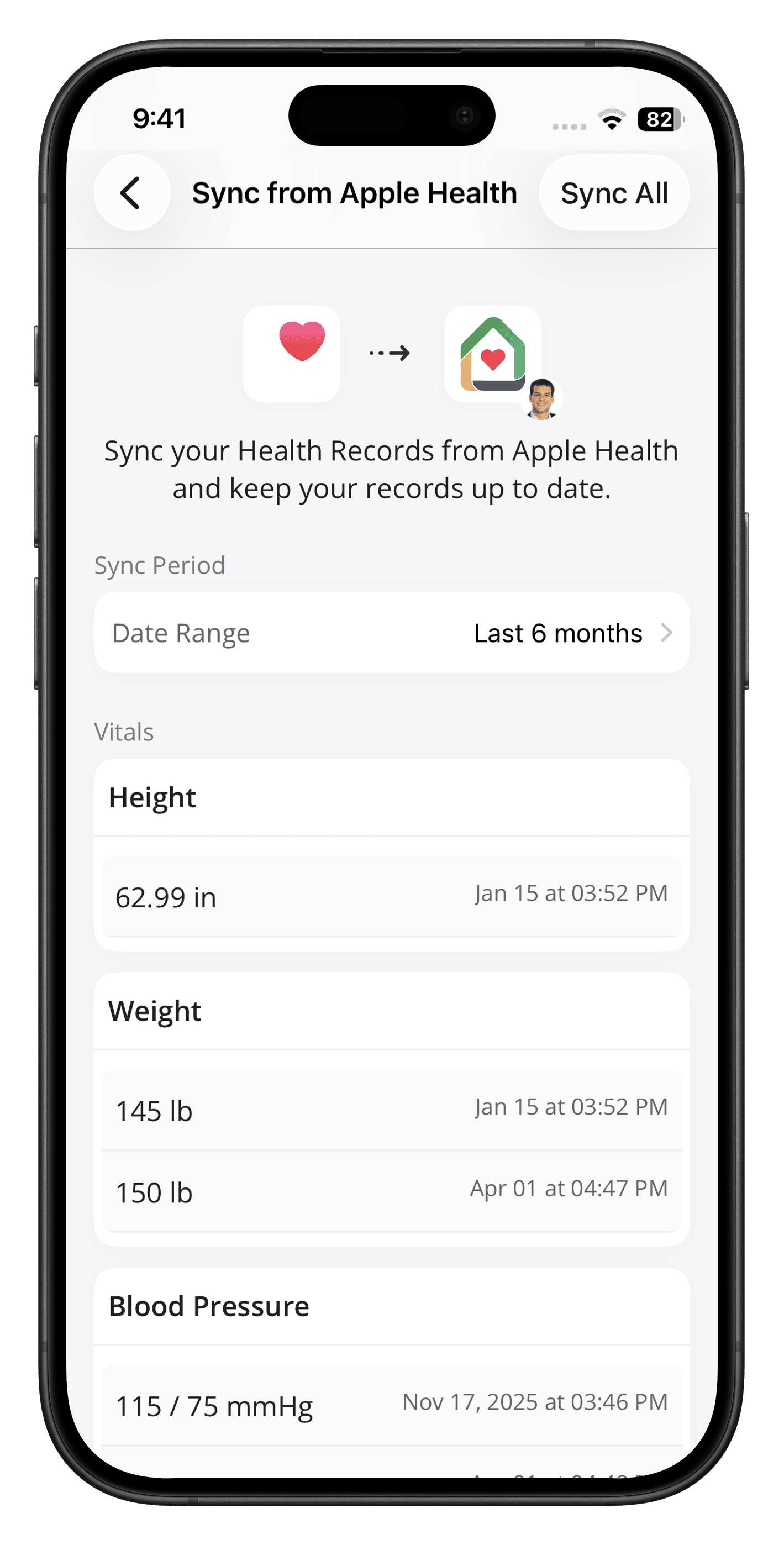 Sync Data