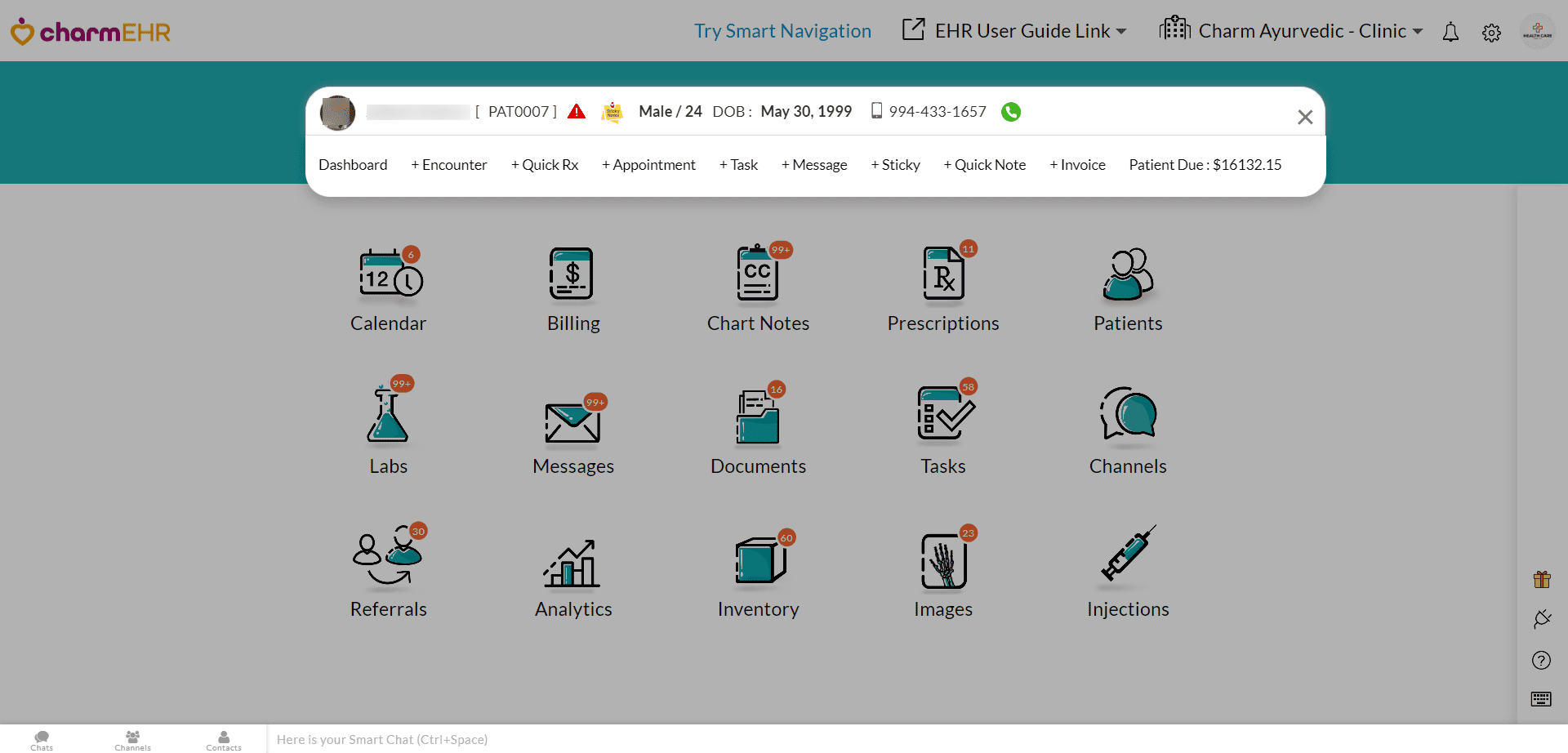 Scan Barcode in EHR Search Bar Scan Barcode in EHR Search Bar