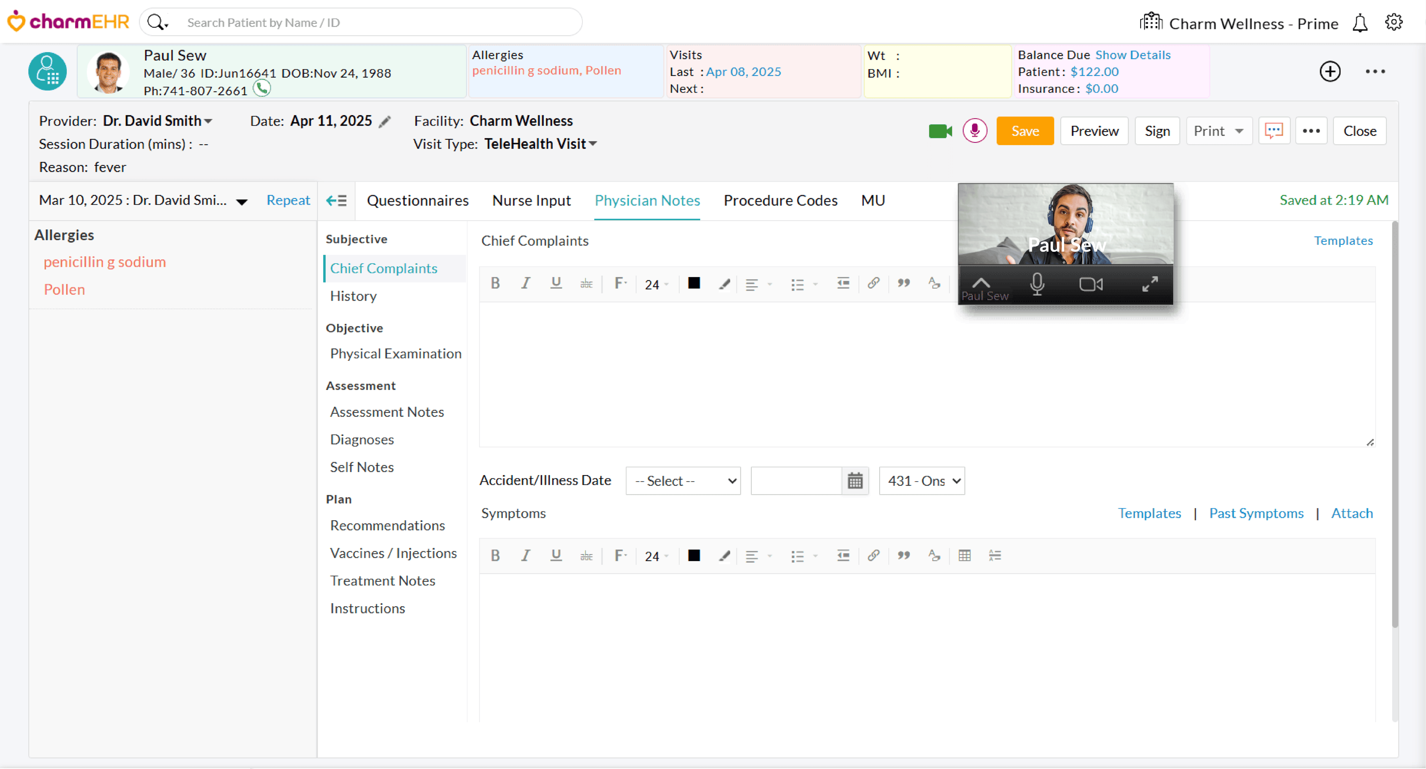 Consult Notes with Mini View Consult Notes with Mini View