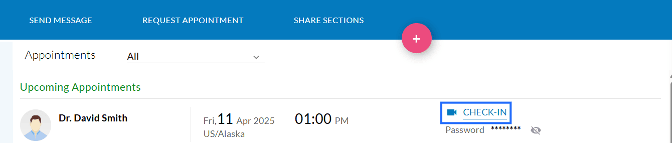 TeleHealth Appointment Checkin TeleHealth Appointment Checkin