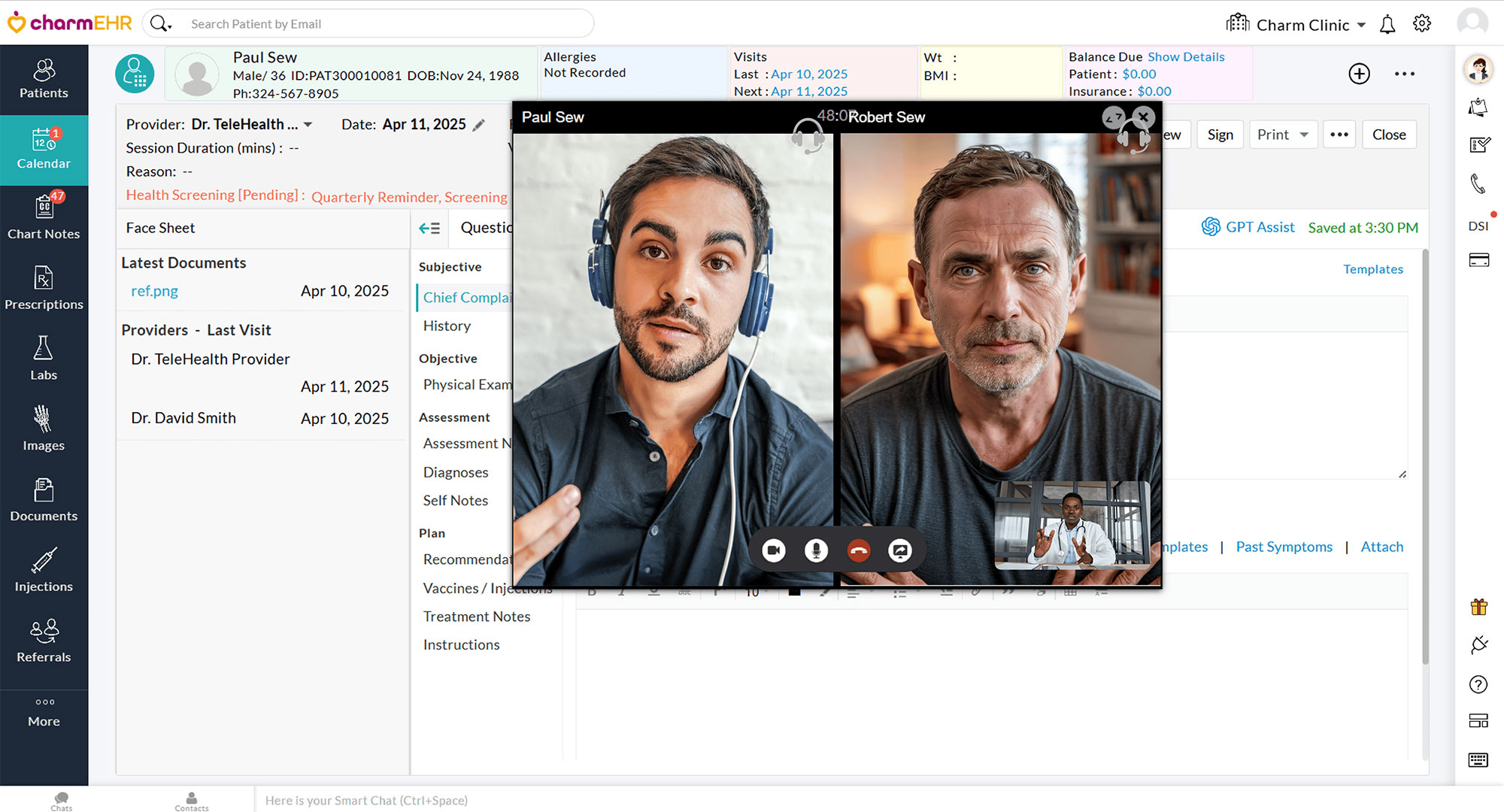 With Caregivers With Caregivers
