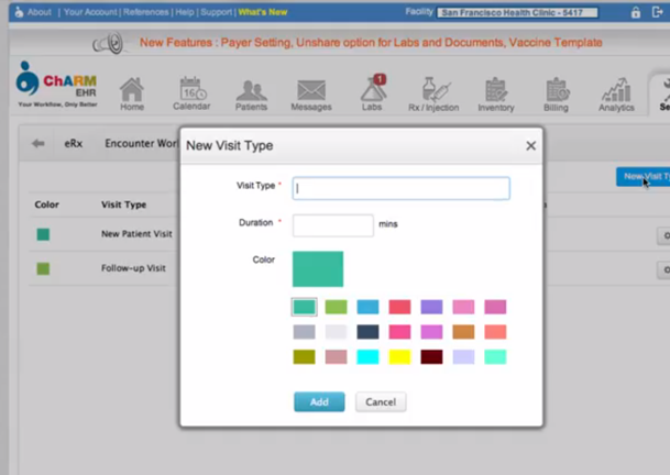 ChARM EHR - Calendar Video